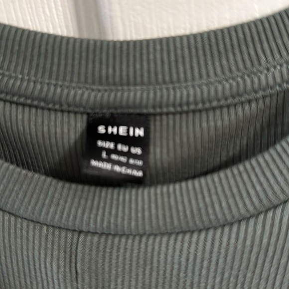 Ribbed Crossed Front Maternity Dress - Picture 4 of 4